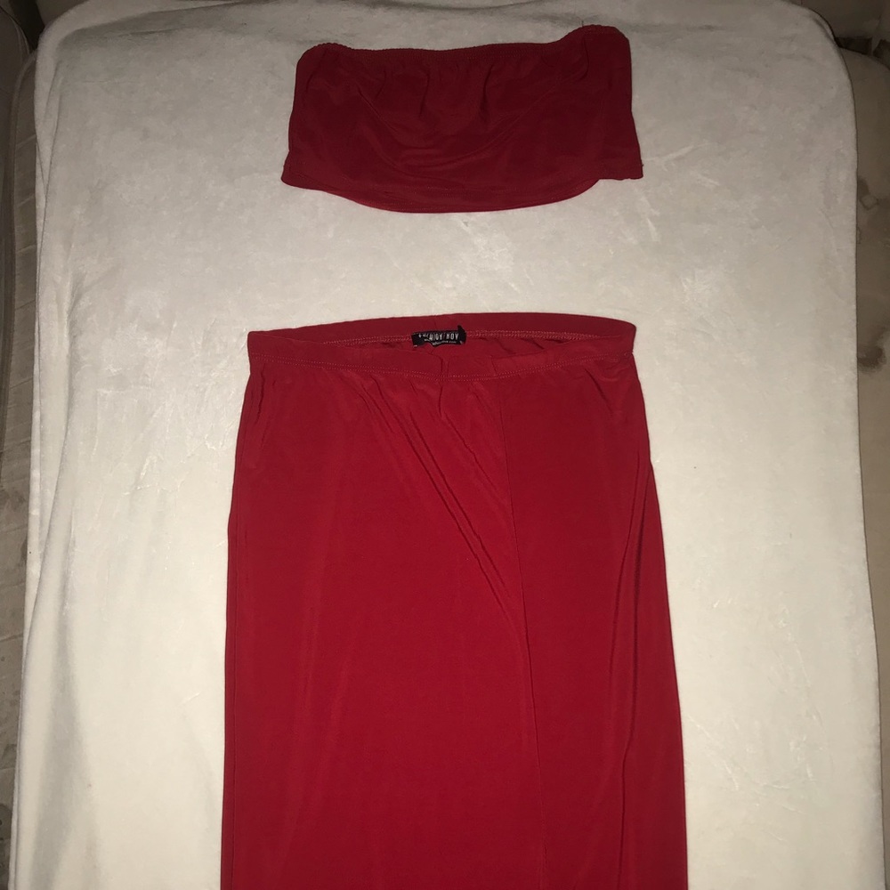 FashionNova Matching Skirt Set